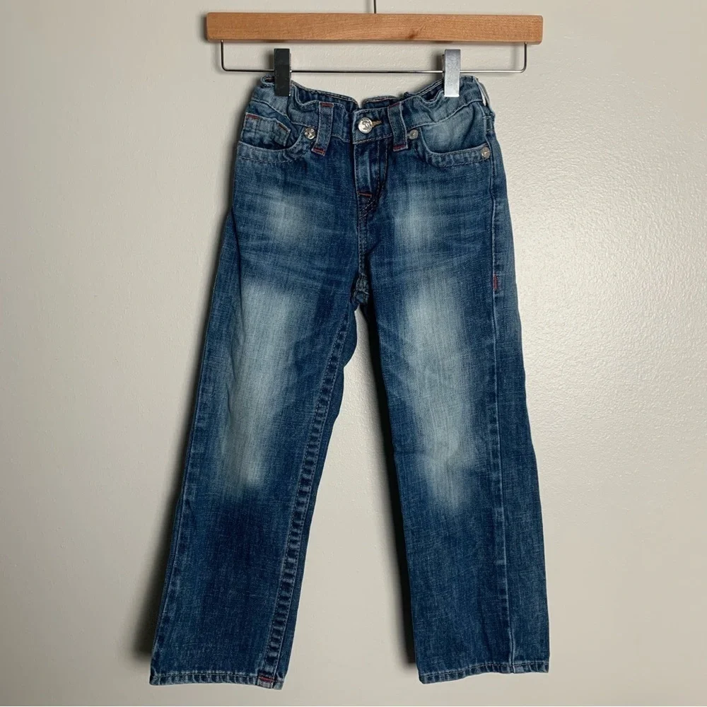 True Religion boys straight leg jeans size 6 - Picture 2 of 6